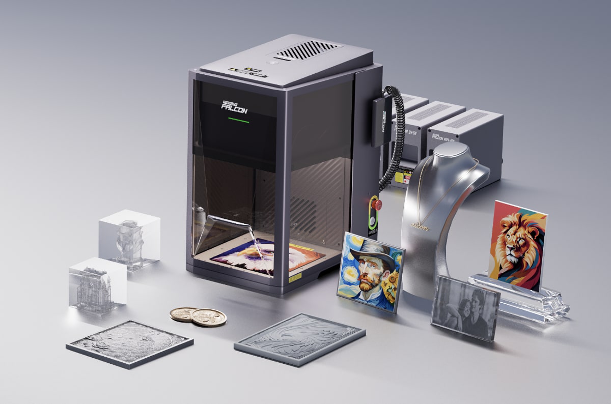 creality-falcon-t1:-eine-workstation-fur-funf-lasertechnologien