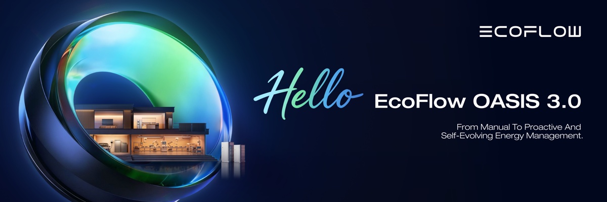 EcoFlow zeigt OASIS 3.0, STREAM 2 und neue Speicherlösungen