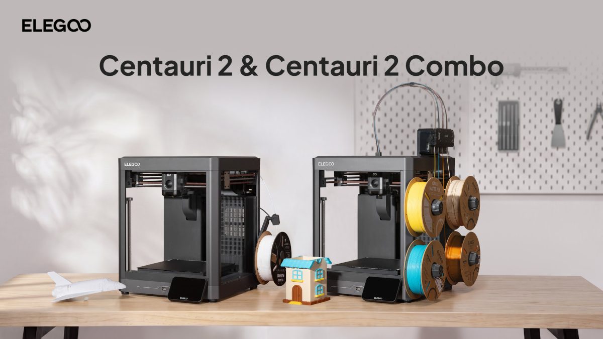 elegoo-centauri-2:-neue-3d-drucker-fur-einsteiger