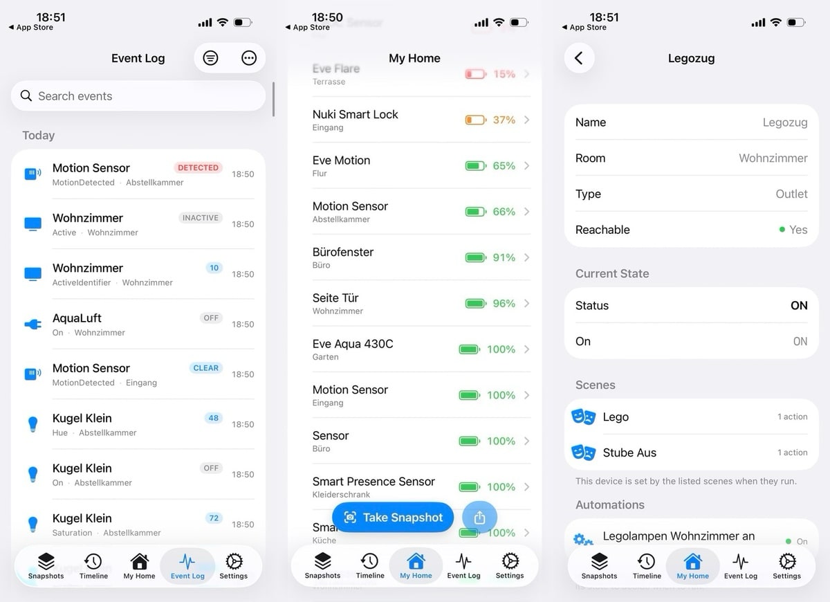 HomeSnap: Kostenlose App liefert Einblicke in euer Apple Home und erkennt Veränderungen
