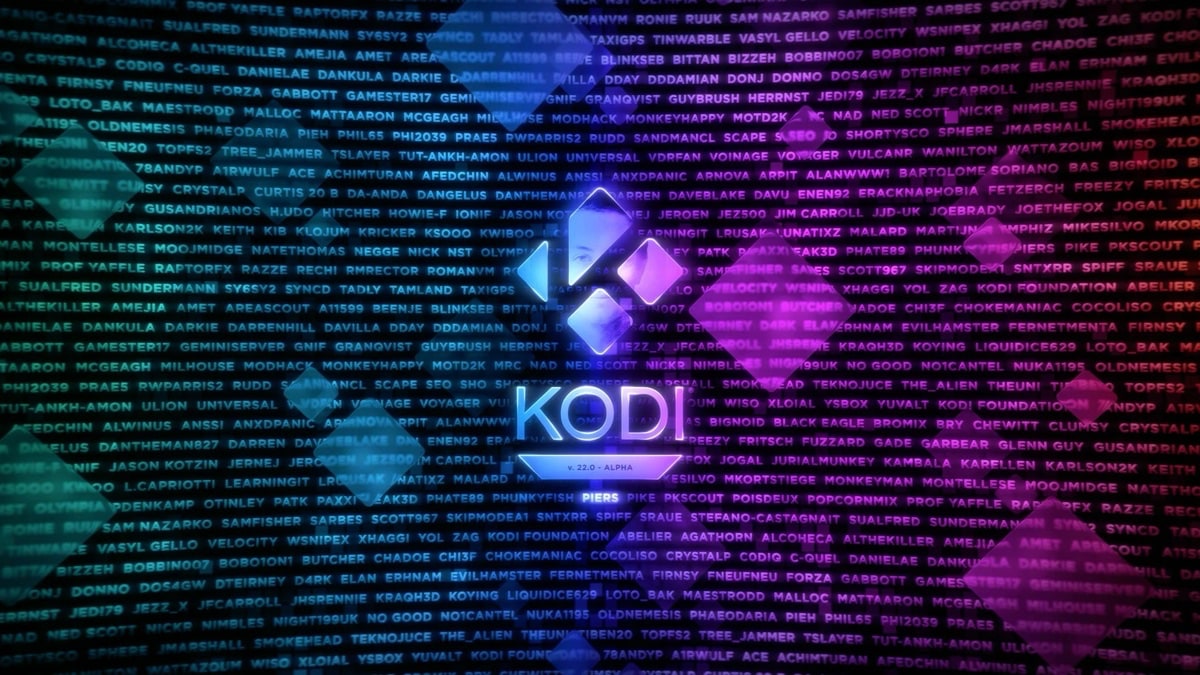 Kodi 22 „Piers“ erreicht Beta 1: Das steckt in der Version
