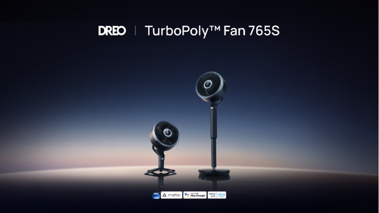 dreo-turbopoly-fan-765s:-matter-unterstutzung-startet-per-update