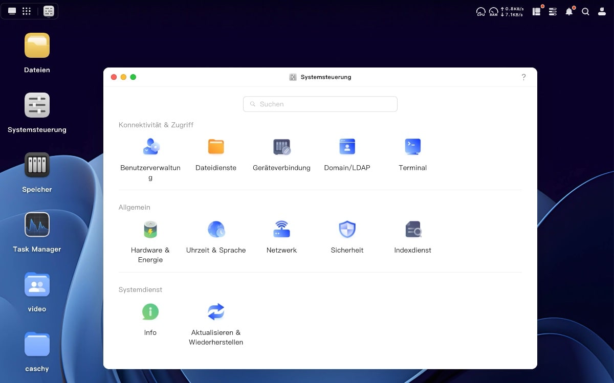 Ugreen UGOS Pro:Update auf Version 1.17.0.0095 bringt neue Features und App-Verschiebung