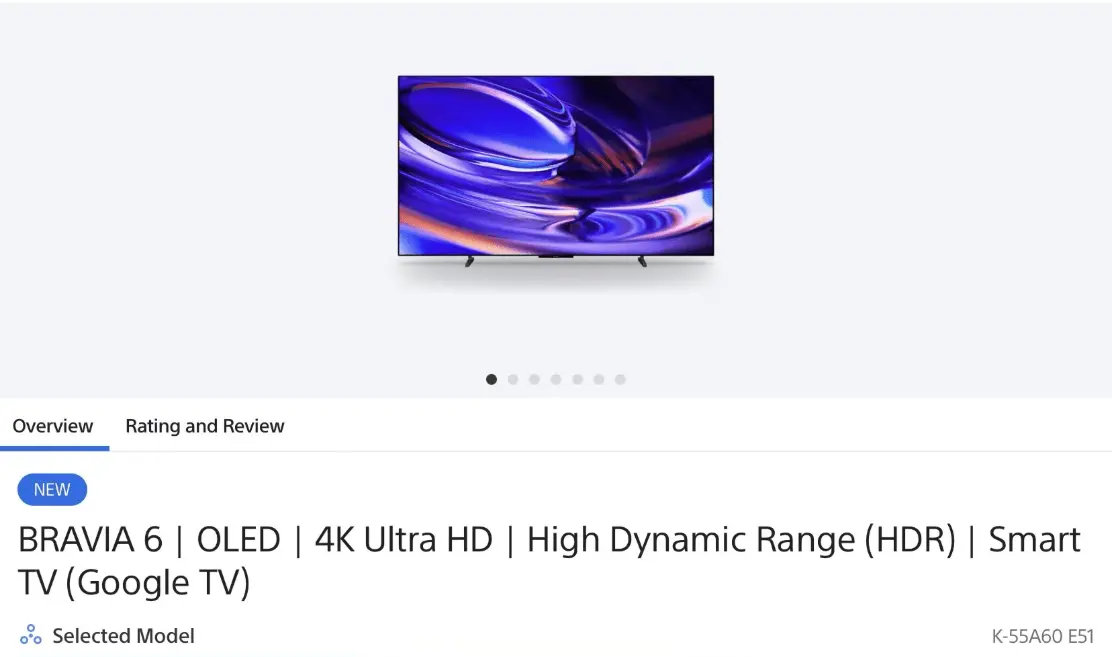 sony-bravia-6:-einstiegs-oled-tv-taucht-erneut-auf