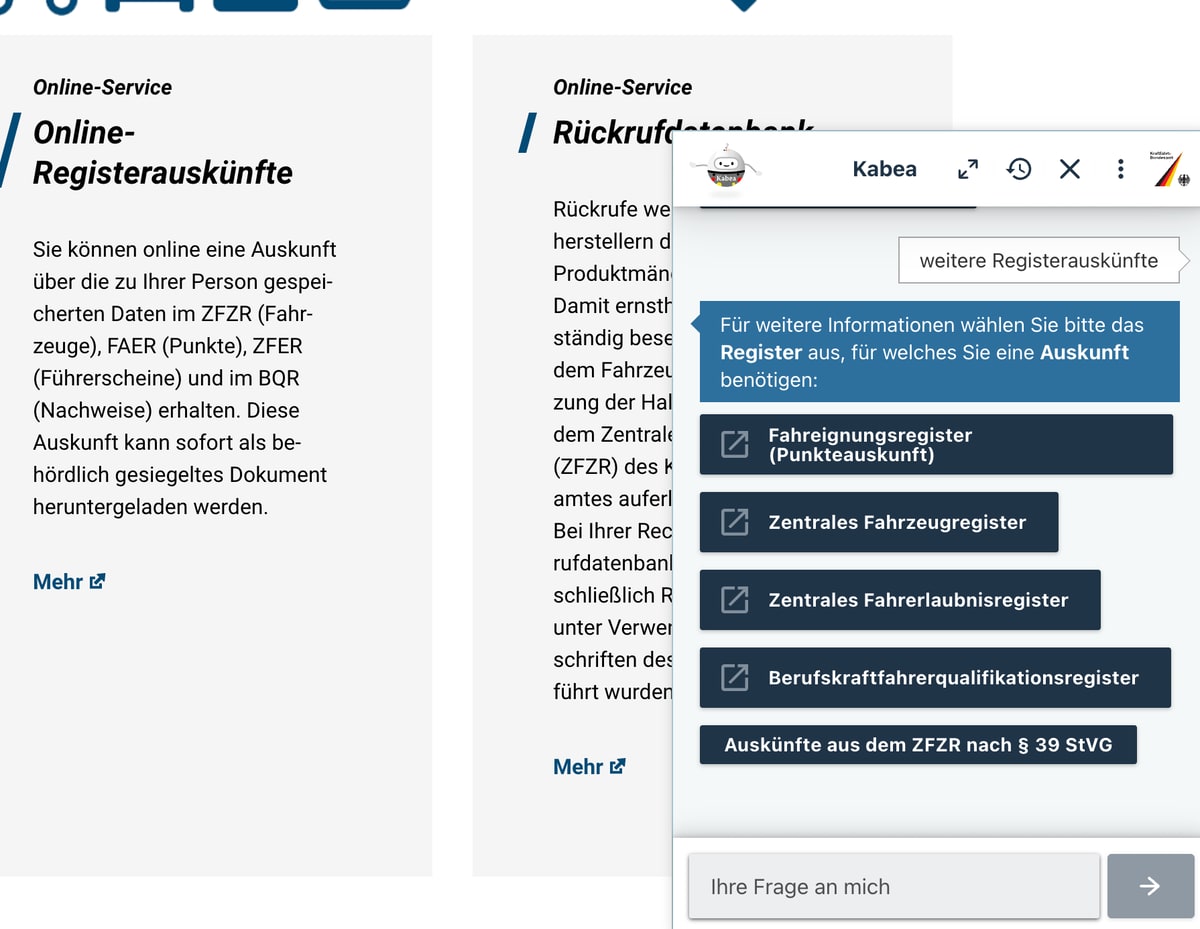 kraftfahrt-bundesamt-schaltet-chatbot-live:-fragen-an-kabea-ab-sofort-moglich