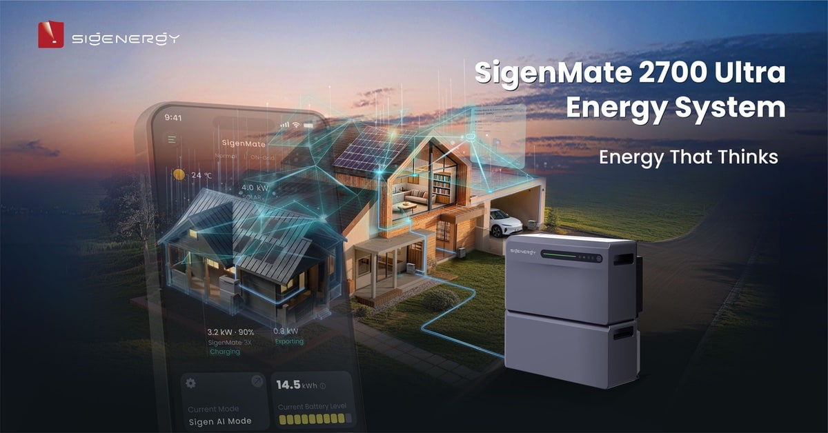 anzeige:-sigenergy-stellt-sigenmate-2700-ultra-vor:-ein-zukunftsorientiertes,-ki-gestutztes-plug-and-play-energiesystem-fur-zuhause