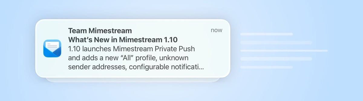 Mimestream 1.10 bringt Private Push und neue TestFlight-Runde für die iOS-App