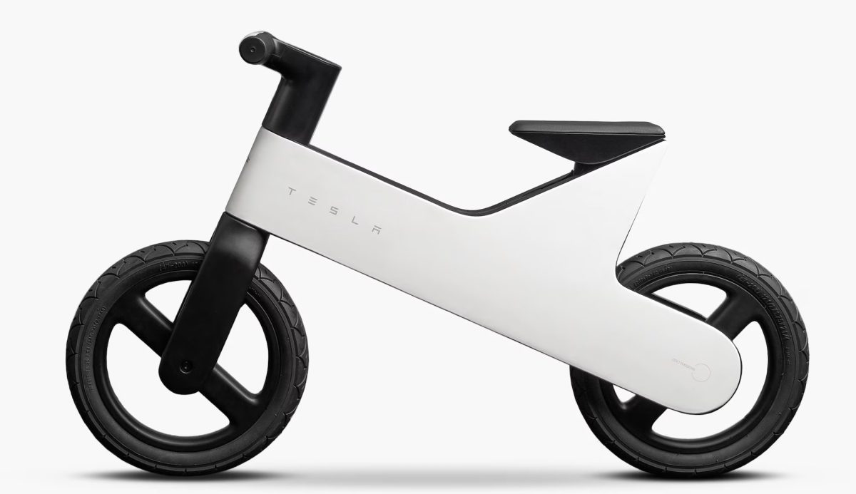 tesla-beweist-humor:-laufrad-fur-kleinkinder-statt-e-bike-veroffentlicht